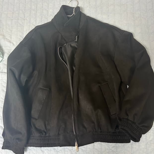 무신사 스탠다드에러 스웨이드 자켓 새상품