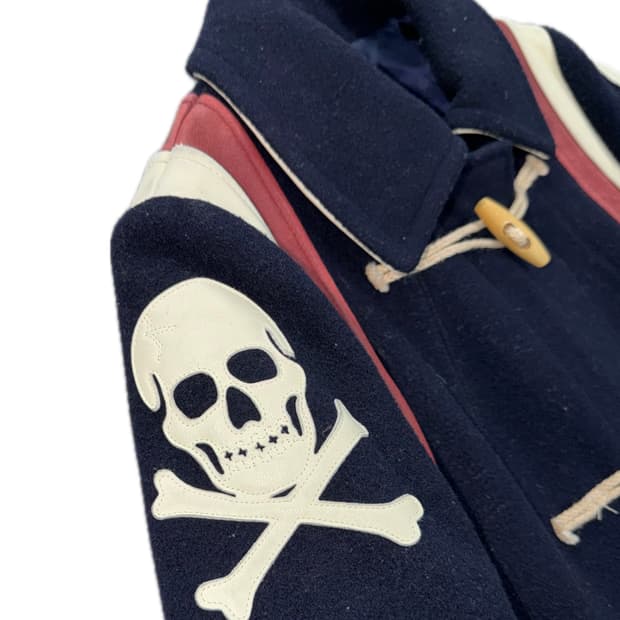 Hysteric Glamour Cross bone duffle coat
