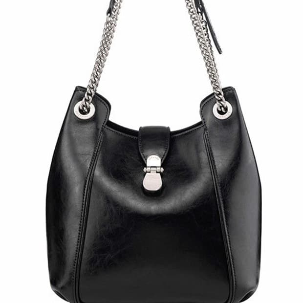 루에브르 Sac de Sortie 버킷백 라지 블랙