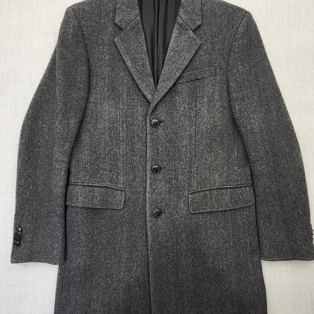 DKNY 울 코트 그레이 m