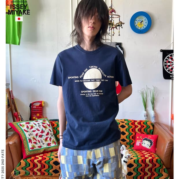 1980-90s Issey Miyake HAI 1/2 T-Shirt