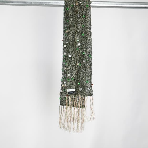 드리스 반 노튼 프린지 스카프