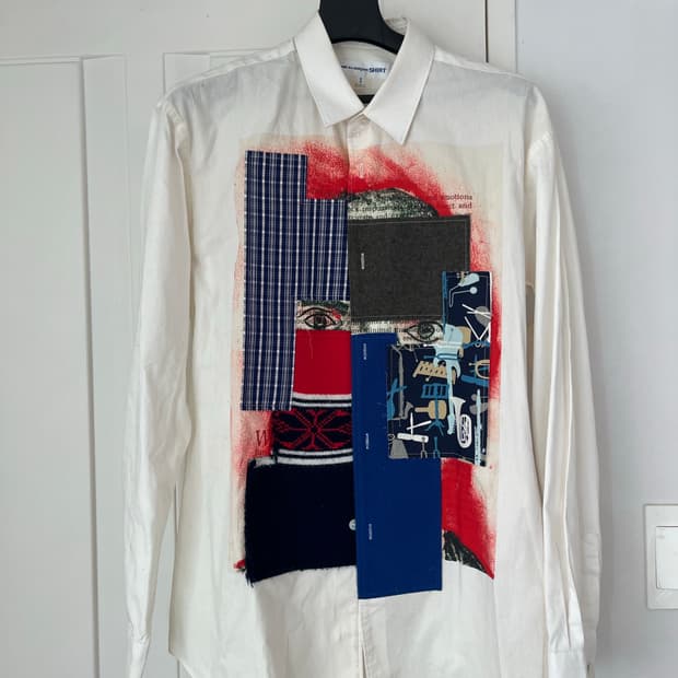 꼼데가르송 셔츠 화이트 S