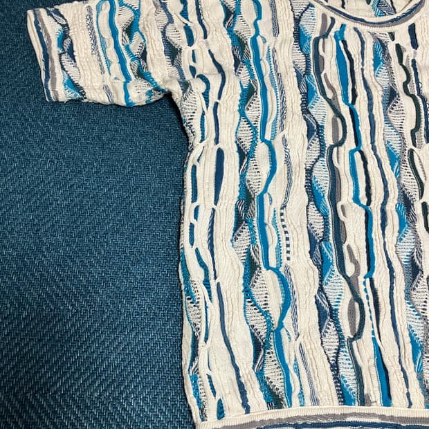 쿠지 st 반팔 니트 가디건 