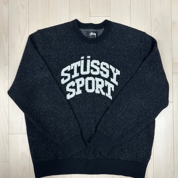 스투시 스포츠 니트