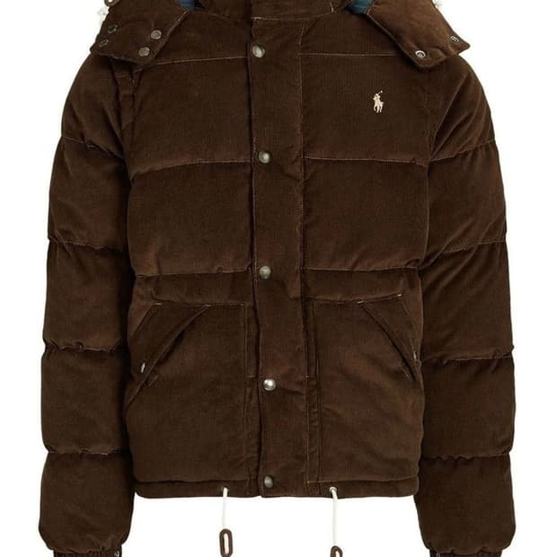 폴로 랄프로렌 코듀로이 컨버터블 패딩