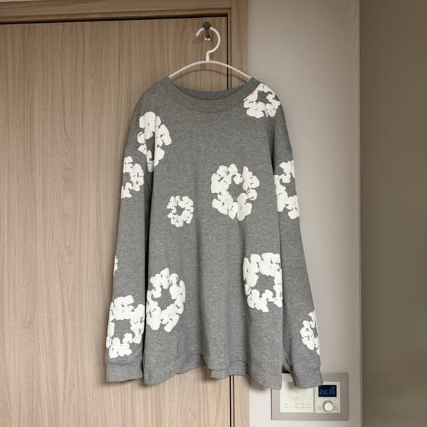 데님티어스 롱슬리브 그레이 xxl