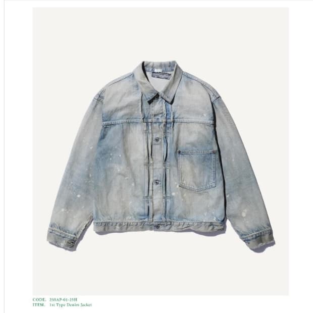 (48)아프레쎄 25ss type1 블리치 데님자켓