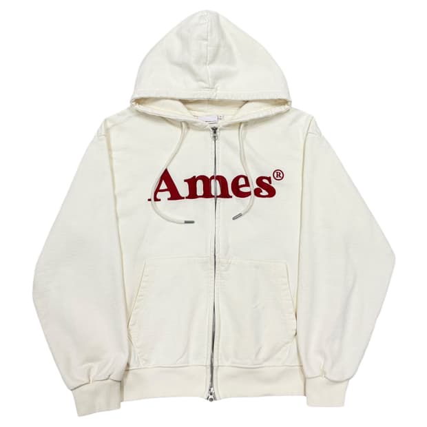 아메스 월드와이드 베이직 로고 2WAY 후드집업 M