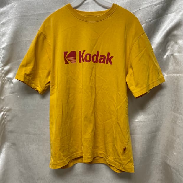 코닥 로고 반팔 티셔츠 M