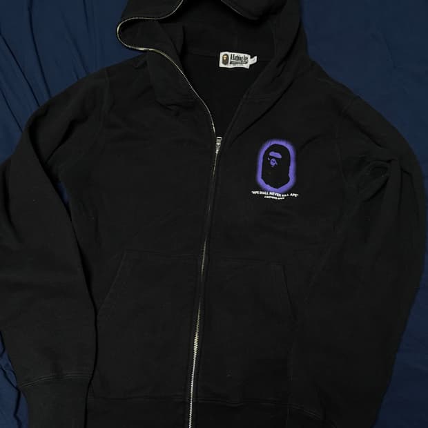 베이프 후드집업