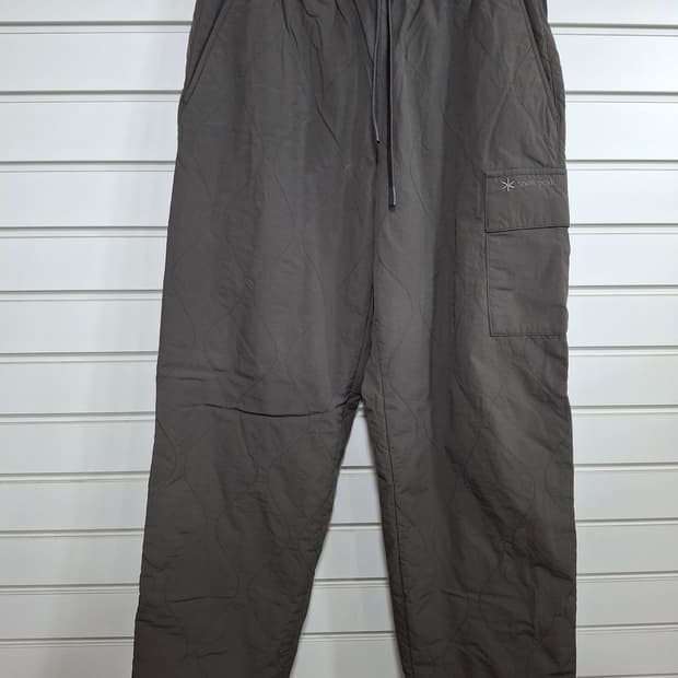 스노우피크 퀼팅 바지 S 그레이