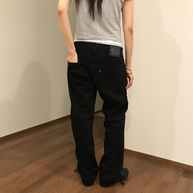 리바이스 559 흑청 데님 30