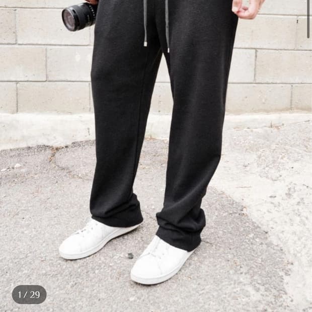 Textured Cut-off Pants