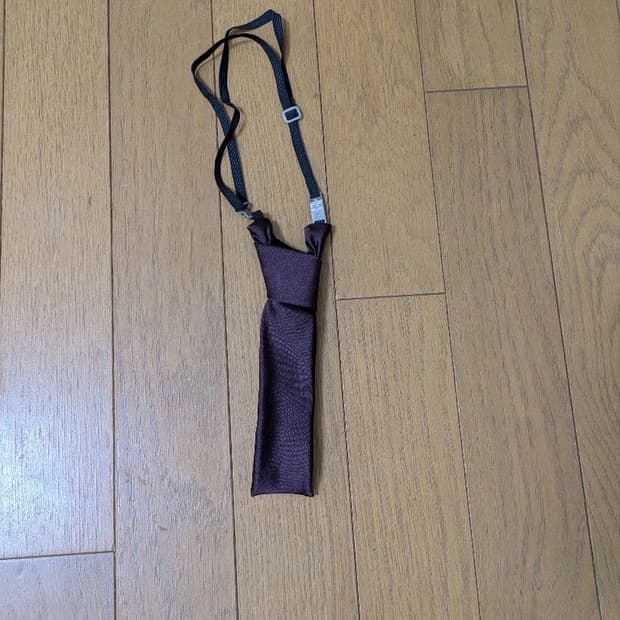 dior homme cut off tie