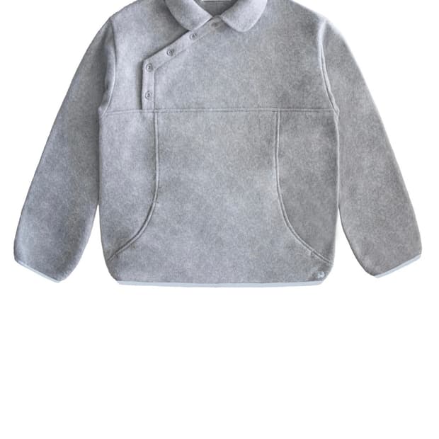 인오도르 FUZZY & FLUFFY SWEATSHIRT 스웨트셔츠 그레이