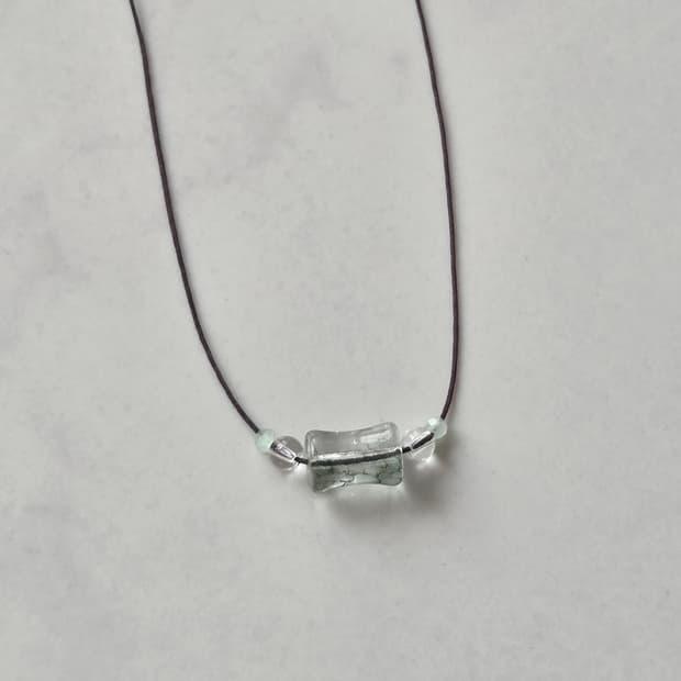 [Handmade] 숲 비즈목걸이