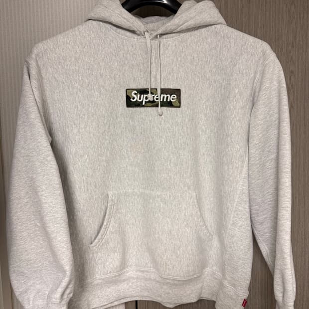 슈프림 박스로고 후드
