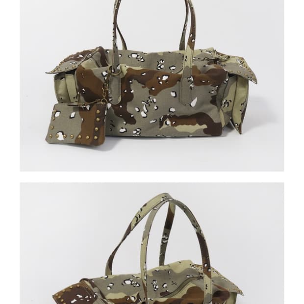 플리즈프로젝트 카모백 COMBAT BOSTON BAG