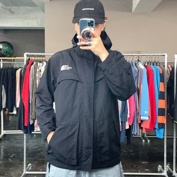 노스페이스 바람막이 자켓