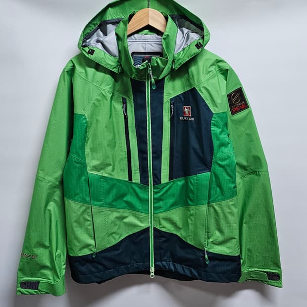 블랙야크 고어텍스 바람막이 그린 100