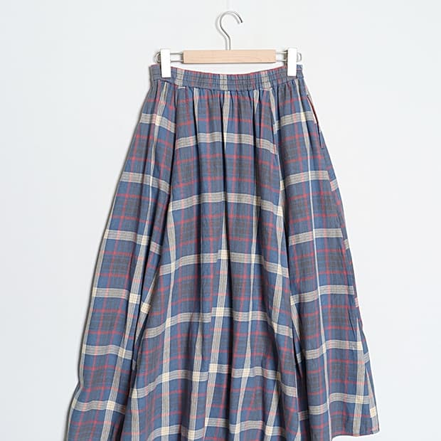 Rodeo Crowns Flannel Flared Skirt 