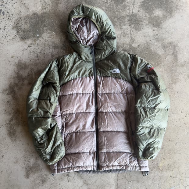 00s 노스페이스 아콘카구아 후디 twotone