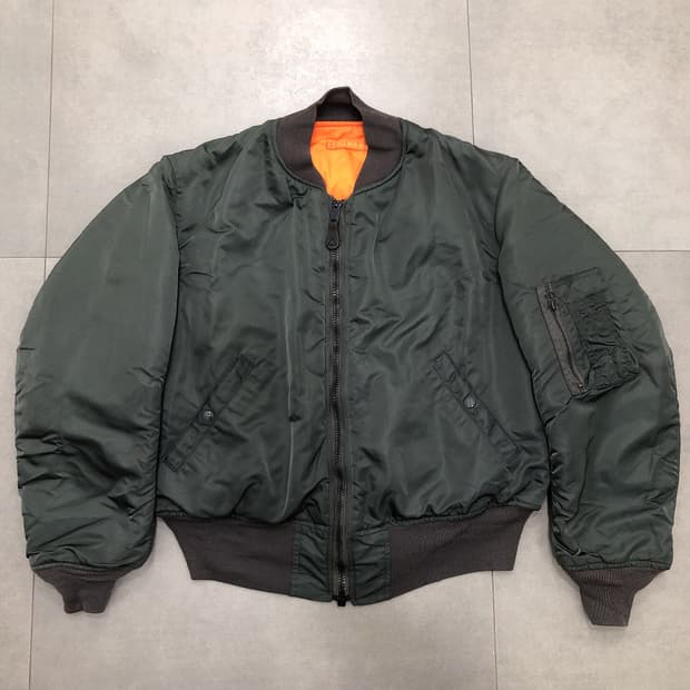 알파인더스트리 울파일 ma-1 마원 미국 usa 정밀복각 항공 점퍼 L