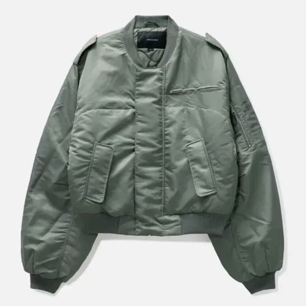 엔타이어 스튜디오 A-2 봄버 카키 