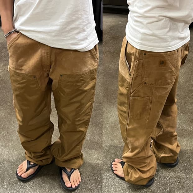 Carhartt 더블니 워크 팬츠 (34“)