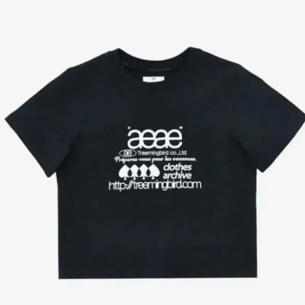 일괄) Aeae X 트리밍버드 콜라보 반팔