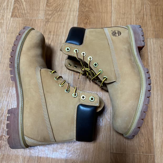 팀버랜드 프리미엄 6인치 워터프루프 부츠 위트 누벅 