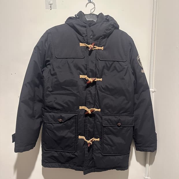 노스페이스 블랙 떡볶이 패딩