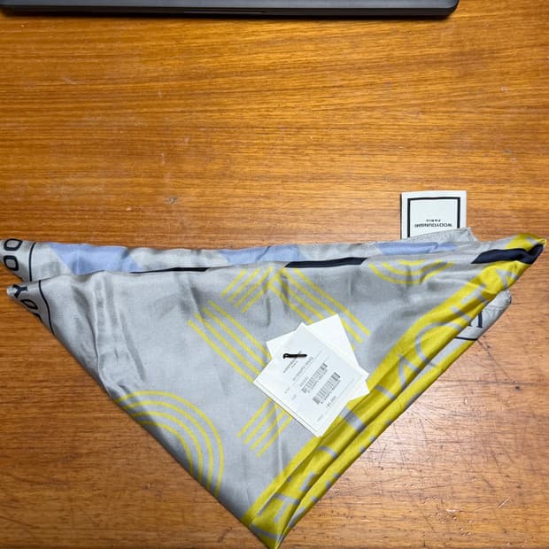 우영미 실크 스카프