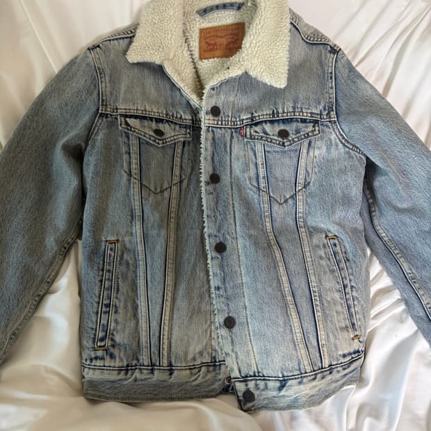 리바이스 쉐르파 데님 자켓 S