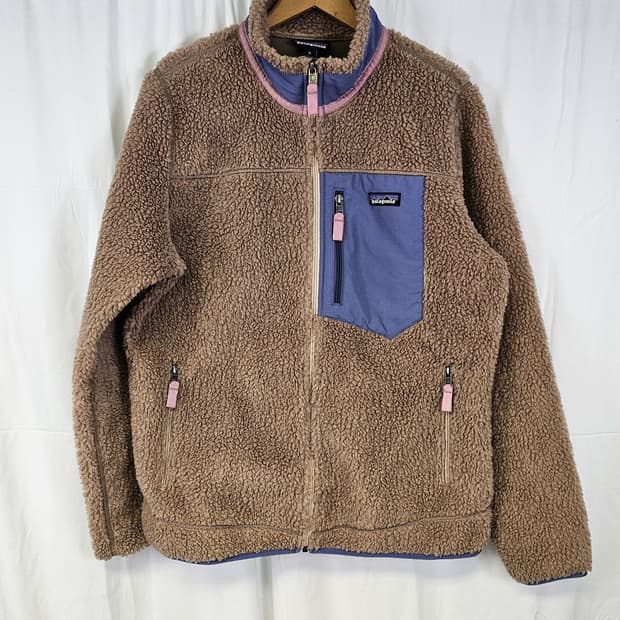 10s 파타고니아 레트로-X 브라운/퍼플