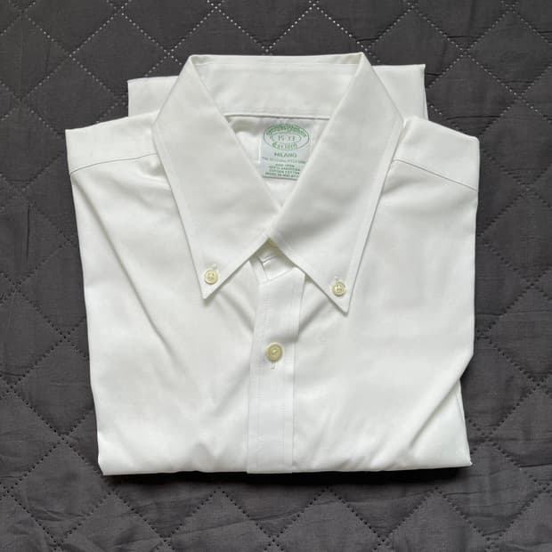 브룩스 브라더스 드레스 셔츠 밀라노핏 15 33