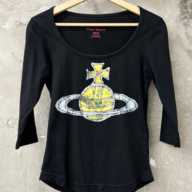 Vivienne Westwood 비비안웨스트우드 레드라벨 ORB 롱슬리브