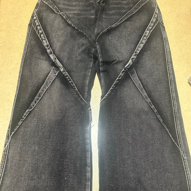 빈티지 데님 팬츠 