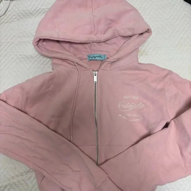 페일제이드 후드집업 핑크 2024
