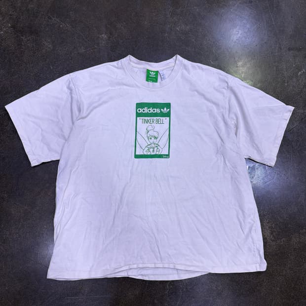 아디다스 x 디즈니 팅커벨 반팔티셔츠 XXL