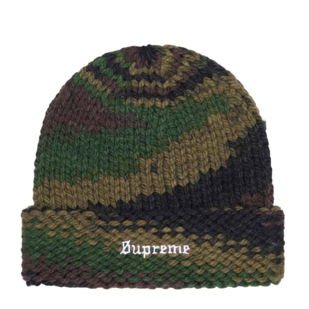 슈프림 비니 카모