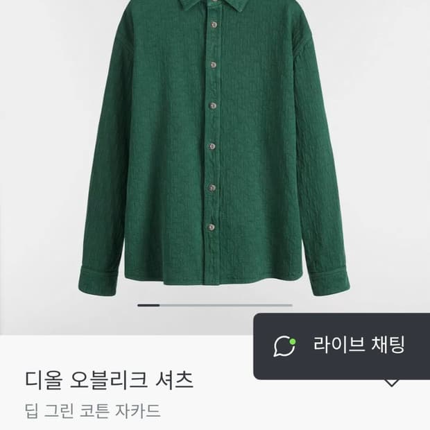 디올 오블리크 셔츠