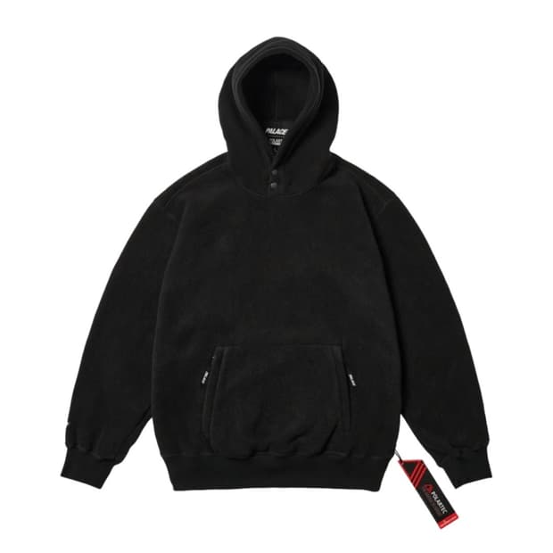 Palace polartec lazer hood black M