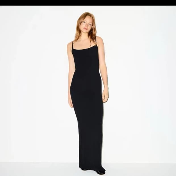 스킴스 롱 슬립 원피스 S