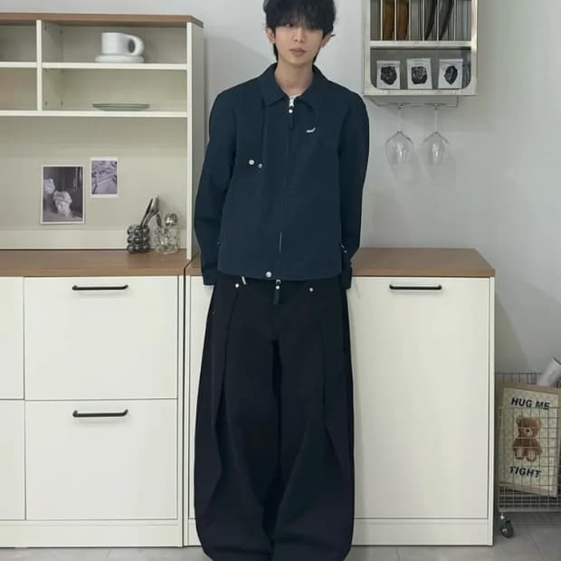 [IDWS]스웨이드 트윈 벌룬 팬츠