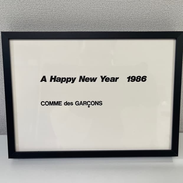 꼼데가르송 COMME des GARCONS 아트 포토 AD1986
