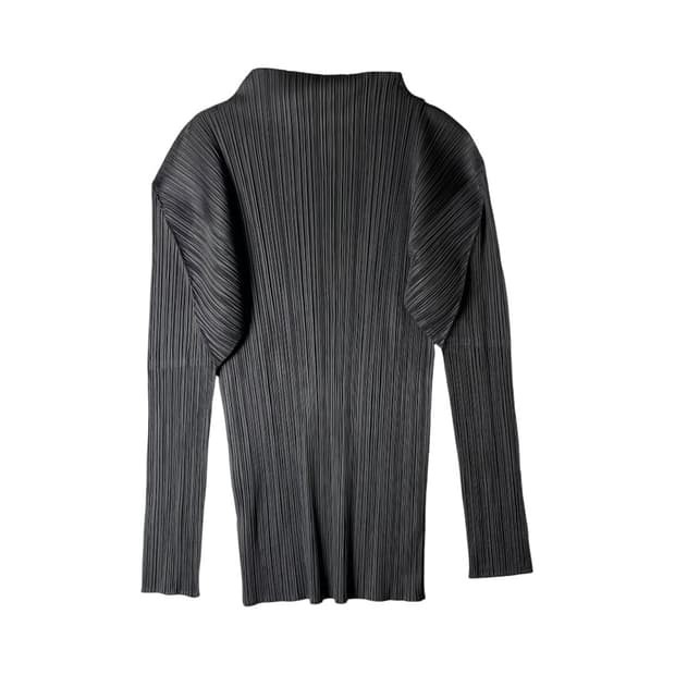 [Pleats Please] 플리츠플리즈 하이넥 롱슬리브