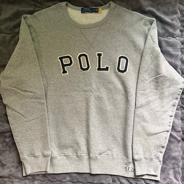 폴로 랄프로렌 스웻셔츠 그레이