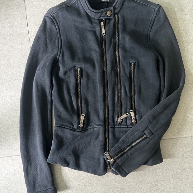 빈티지 디젤 코튼 바이커 자켓